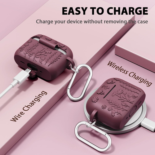 Funda Airspo Airpod Pro De Silicona De Segunda Generación