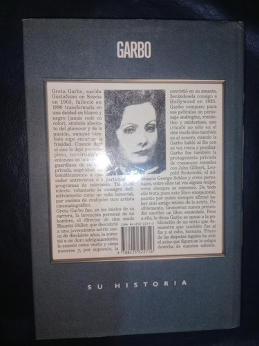 Libro Garbo Su Historia Antoni Gronowicz Tapa Dura