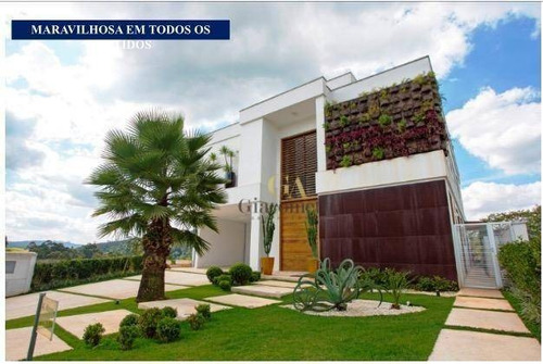 Imagem 1 de 20 de Casa Com 5 Dormitórios À Venda, 504 M² Por R$ 3.900.000,00 - Tamboré - Santana De Parnaíba/sp - Ca0068