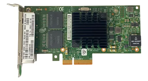 Placa De Rede Cisco Intel 4-port Ucsc-pcie-irj45 74-10521 Placa De Rede Cisco Intel 4-port Ucsc-pcie-irj45 74-10521