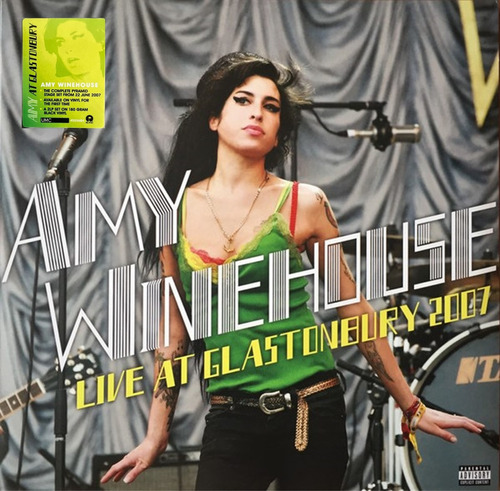 Amy Winehouse Live At Glastonbury 2007 Vinilo Nuevo 2lp