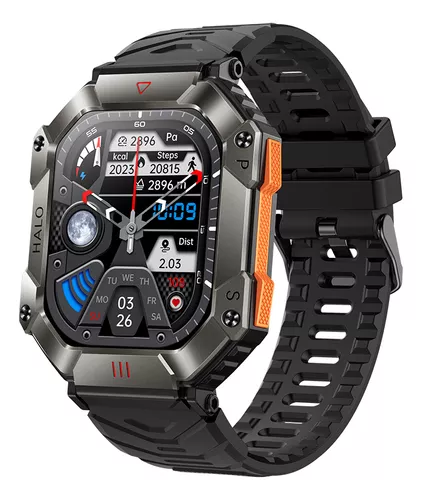 Reloj inteligente KR80 para hombre, Smartwatch deportivo de 2023 pulgadas  con Bluetooth, llamadas, frecuencia cardíaca, batería de 2,0 Mah, brújula,  para deportes al aire libre, novedad de 650 - AliExpress