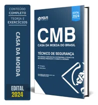 Comprar Apostila Casa Da Moeda Do Brasil 2024 - Técnico De Segurança Corporativa E Patrimonial E Técnico De Segurança - Prevenção E Combate A Incêndio