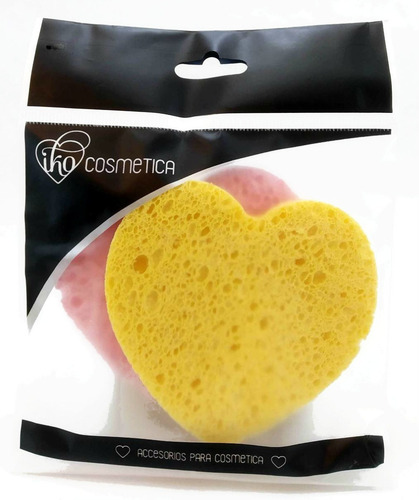 Imagen 3 de 9 de Set De 24 Unidades Esponjas Vegetales Para Maquillaje