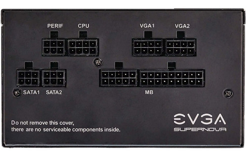 Fuente De Poder Evga Supernova 650w G5 80 Plus Gold Modular