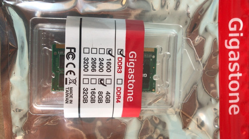 Imagen 2 de 2 de Memoria Ram Para Laptop 8gb Ddr3