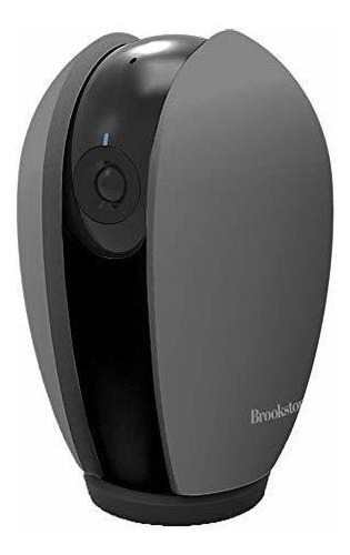 Camara Wifi Brookstone Inclinable Y Panoramica, Gris: Sist