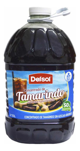 Concentrado Delsol Tamarindo 5lt Calidad Premium Envío Grati