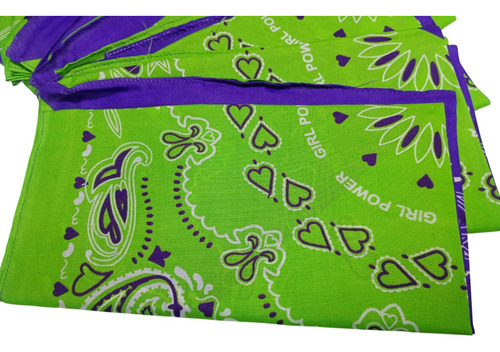 6 Docenas Paliacate Verde Y Morado