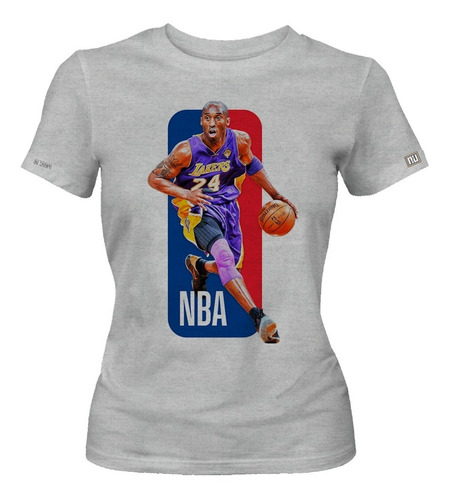 Camiseta Kobe Bryant Basket Baloncesto Basquetbol Mujer Ikrd