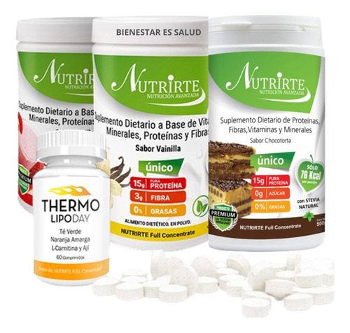Plan Básico Nutrirte P/perder Peso. (batido Símil Herbalife)