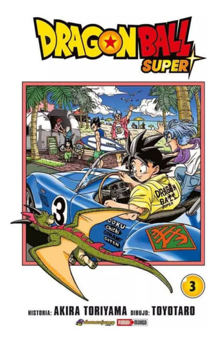 Dragon Ball Tomo Super N.3 Panini Anime Español