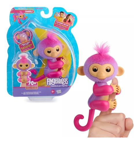 Fingerlings Monito Interactivo Sonido Origina Sharif Express