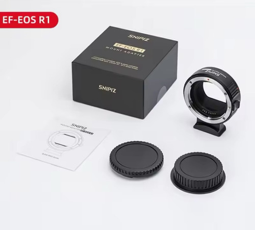 Camera Canon Eos R Rp + Adaptador Para Lentes Ef Rf Preto