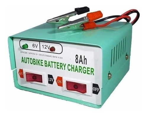 Cargador De Bateria 12v / 6v - 8ah Para Autos Y Motos