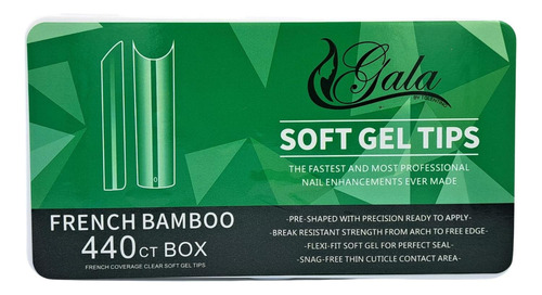 Soft Gel Tips Diferentes Modelos Y Tamaños Paquete Uñas 