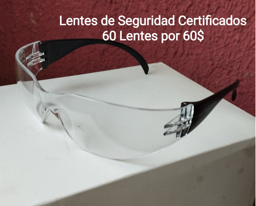 Lentes De Seguridad Certificados Obrero Oscuros O Claros 