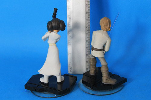 Luke Skywalker & Princess Leia Star Wars Disney Infinity (Usado)