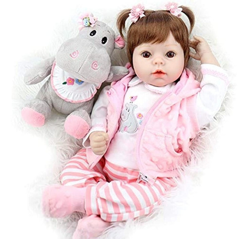 Aori Reborn Baby Dolls Girls Real Lifelike Baby Dolls 22 Pul