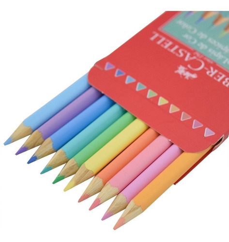 Imagem 5 de 7 de Lápis De Cor Neon + Pastel + Metálico Faber-castell