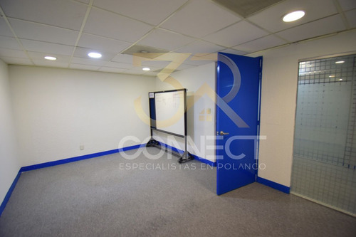 Oficina En Renta En Anzures 6c/2b/1e - Excelente Ubicación - 178m2