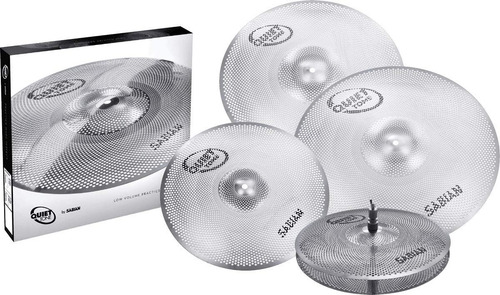 Set De Platillos Sabian Quiet Tone Practice Qtpc504