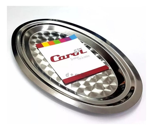 Fuente Oval Acero Inoxidable Carol 42cm