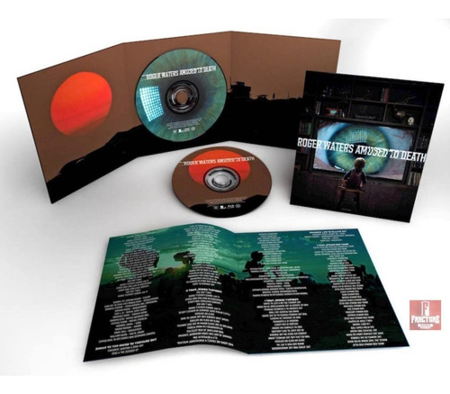 Roger Waters - Amused To Death Blu Ray + Cd