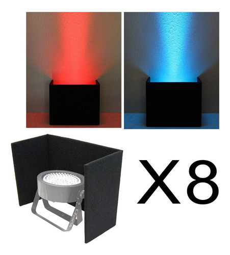 Iluminacion Dj Universal Slimpar Can Luz Led Uplighting