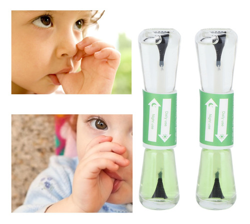 Esmalte De Uñas Amargo 2 Piezas 2 Funciones Agua Ayuda A Cor