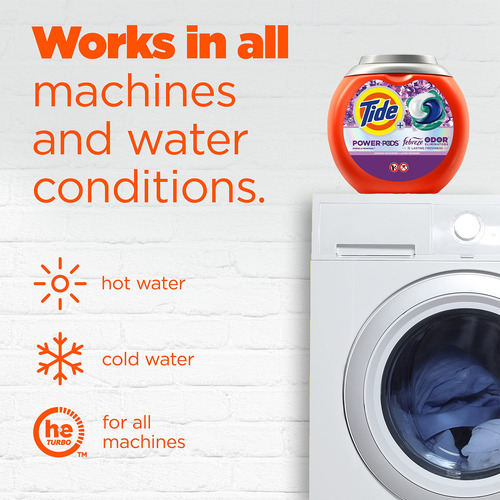 Pacotes De Detergente Para Roupa Tide Power Pods 45 Unidades