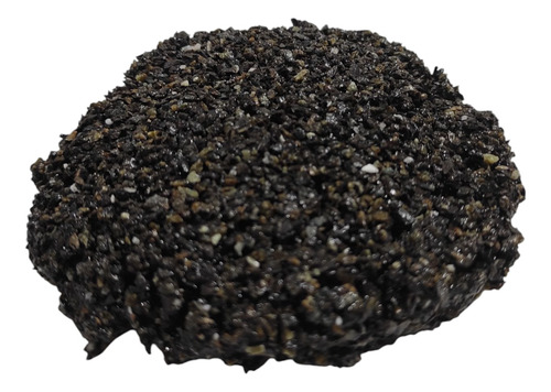 Arena Marmol Marmolina Negra 0 A 3 Mm 20kg Pecera Ciclidos Negro