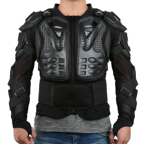 Chamarra Con Protecciones Motociclista Armadura Esqueleto
