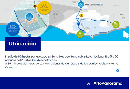Lote Con 5900 M2, Lote 6304/a/006 En Parque Logístico Ruta 5 Progreso, Canelones