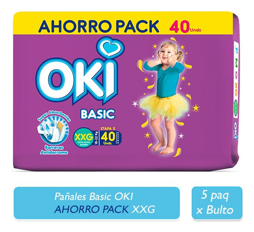 Oki Basic Ahorro Pack Extra Extra Grande