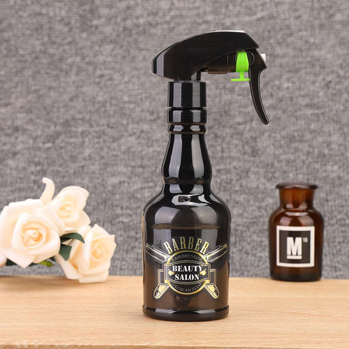 Pulverizador De Agua Black Black Barber, 280 Ml, Recargable,