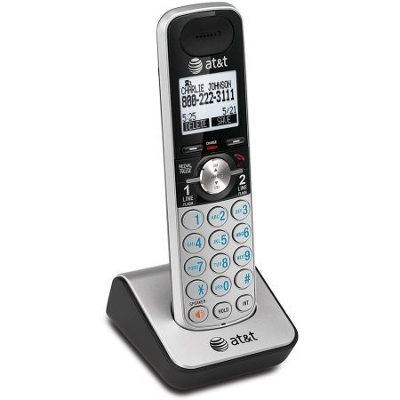 At & T Dect 6.0 Auricular Accesorio De Plata / Negro / Model