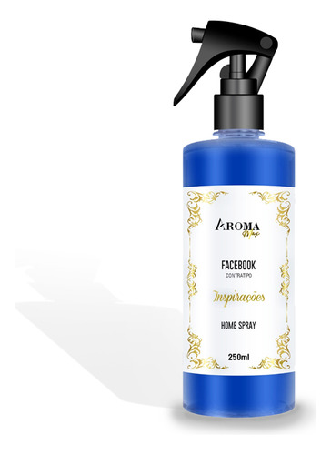 Aromatizador Home Spray  Aromamax Facebook 250ml Casa Sala