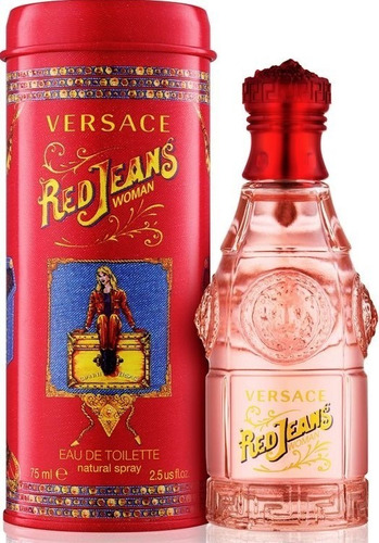 Perfume Versace Red Jeans Edt 75ml Damas