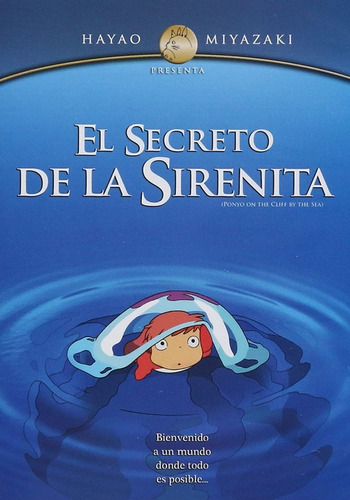 Ponyo El Secreto De La Sirenita Studio Ghibli  Pelicula Dvd