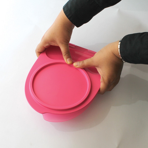 Recipiente Para Lunch Tupperware 160/240ml Rosa