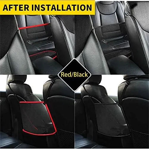 Soporte Práctico De Bolsillo Para Red Y Accesorios Del Auto
