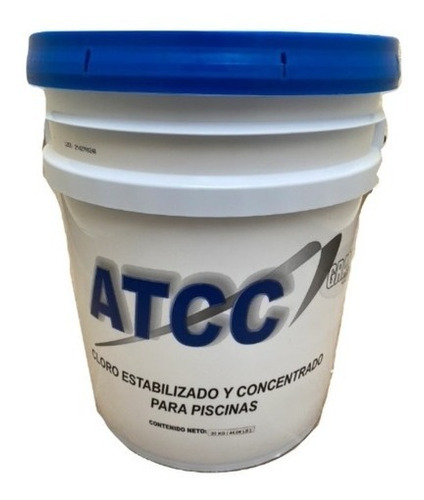 Atcc Cloro Tricloro Polvo Para Alberca 20 Kg 