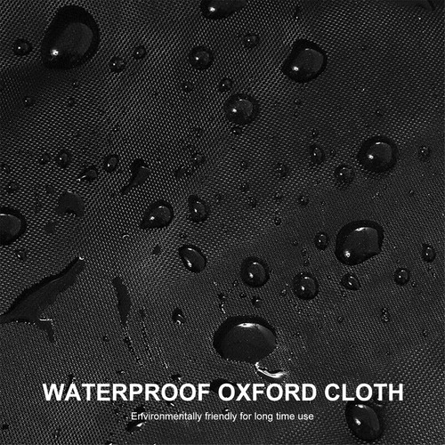 Funda De Tela Oxford Redonda For Parrilla Impermeable Con C