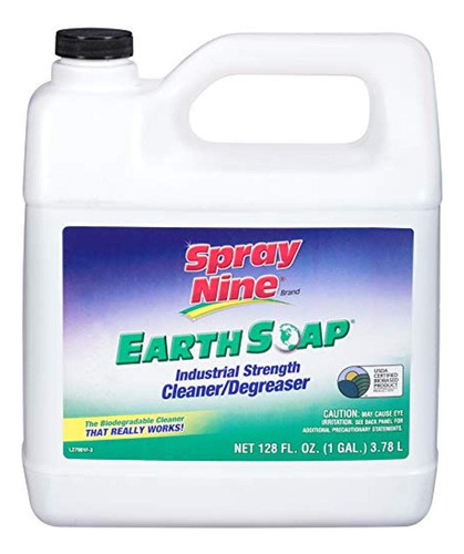 Permatex Spray Nine  Earth Soap Limpiador Concentrado, 1 Ga.
