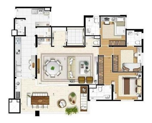 Imagem 24 de 24 de Apartamento Com 3 Suites E Varanda Gourmet, À Venda, 140 M² - Bosque Da Saúde - São Paulo/sp - Ap2203
