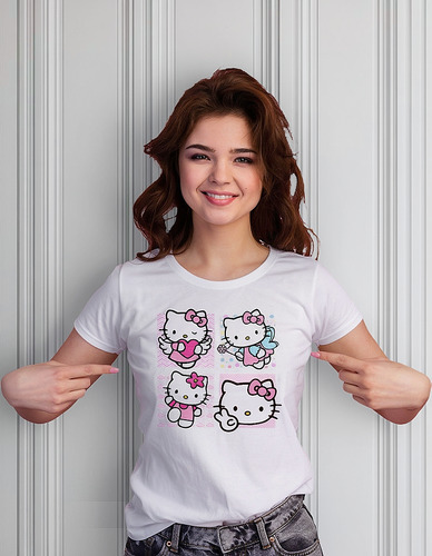 Playera Dama Wl Hello Kitty P28