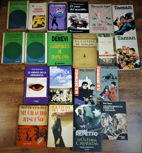 Imperdible Lote De 20 Libros Autores Varios. 