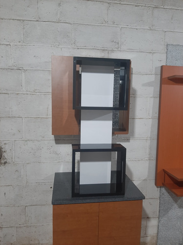 Repisa Flotante Madhier De Cubo Duplex Forrda En Formica