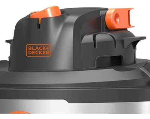 Aspiradora Seco Humedo 15l 1200w Black + Decker Color Gris